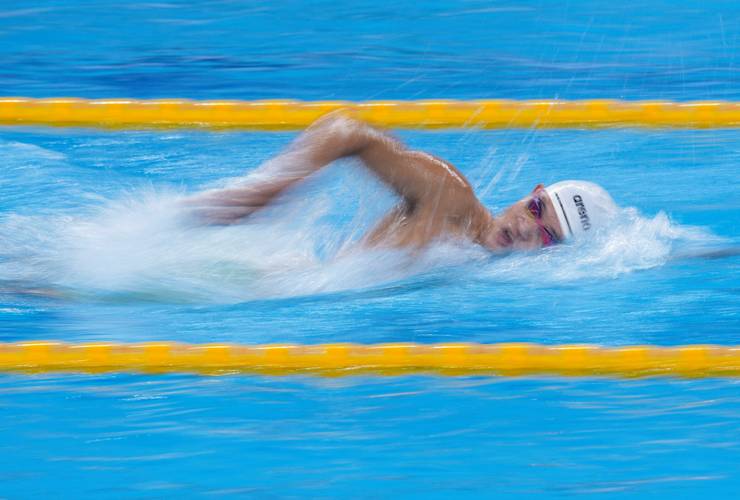 游泳全国冠军赛男子1500米自由泳预赛赛况