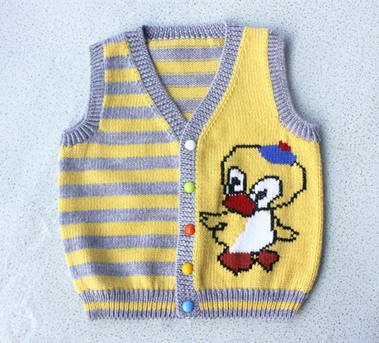 纯手工编织宝宝羊毛衣手打儿童开衫套装婴幼儿满月周岁生日礼品