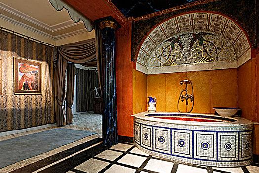 罗马浴室图片