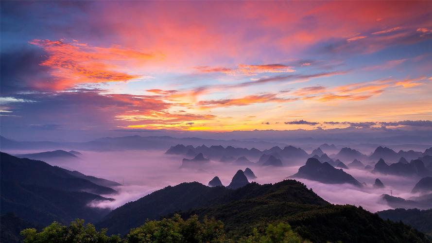 桂林山水壮丽高清桌面壁纸