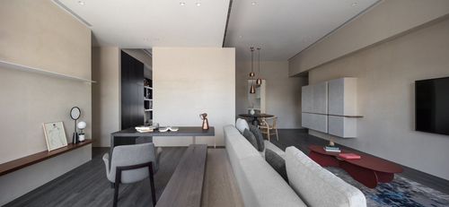 台湾极简风格的居住空间-家装住宅装修设计案例-筑龙室内设计论坛
