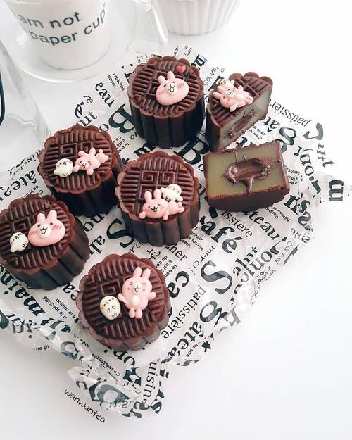 超可爱的巧克力流心月饼教程,你确定不pick一下嘛?