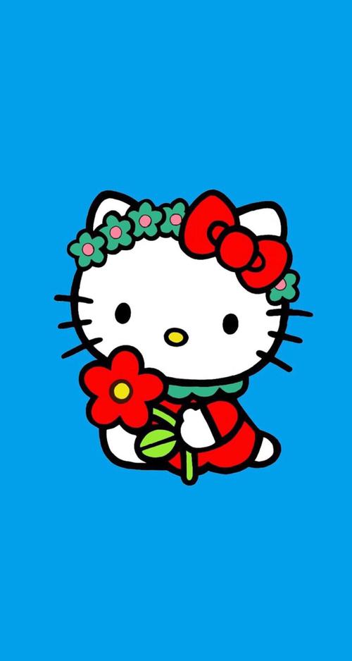 hello kitty#卡通动漫#凯蒂猫#手机壁纸"εз