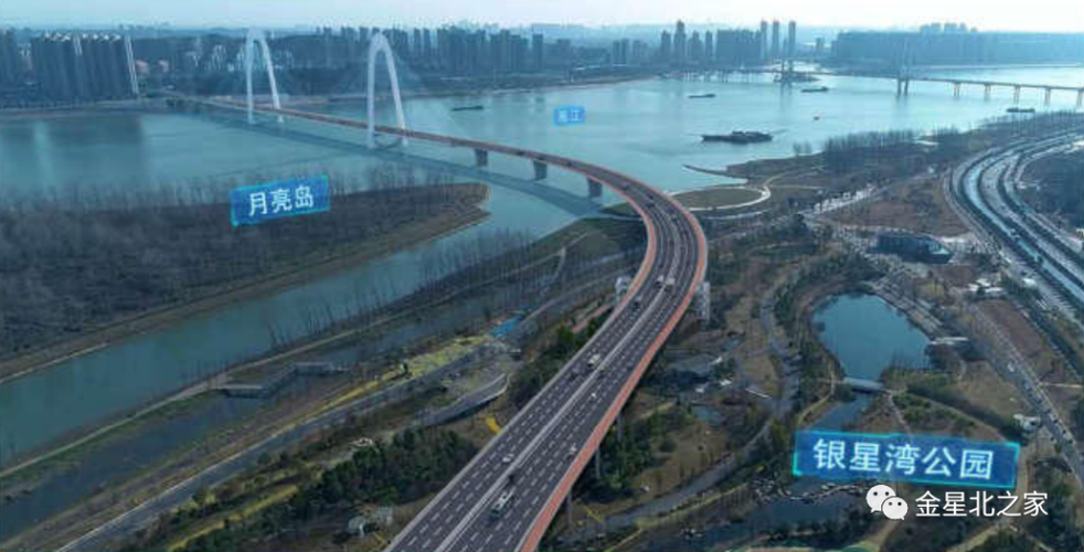39亿双向8车道银星路兴联路过江大桥即将动工