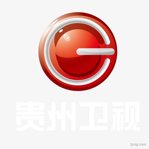 圆形贵州卫视logo标志