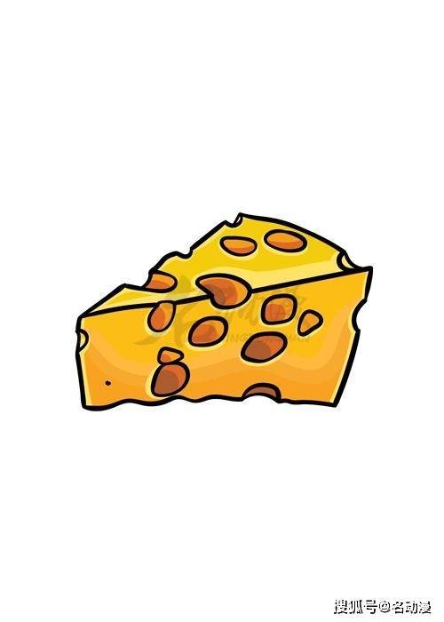 奶酪怎么绘画