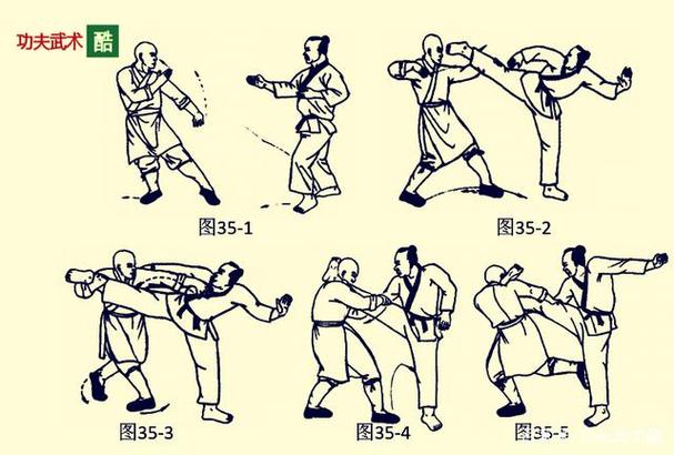 少林36式擒拿手,锁喉旋颈翻身捆,扛肩扭腿挫手臂,厉害的格斗术
