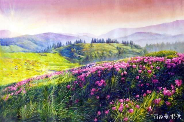 夏天的味道和色彩:俄罗斯艺术家亚历山大罗姆的风景油画作品欣赏