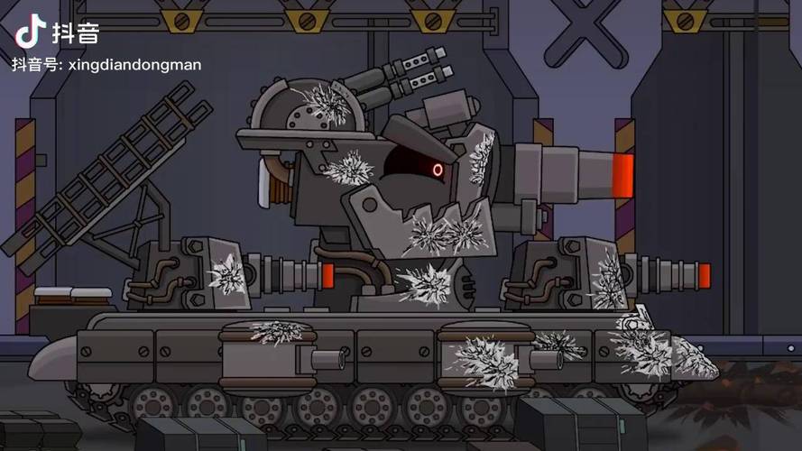 坦克世界动画公羊合体大战恶魔kv6坦克世界