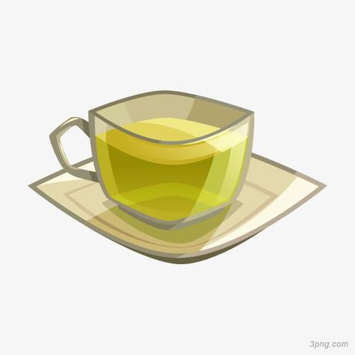 手绘茶杯png素材透明免抠图片卡通手绘