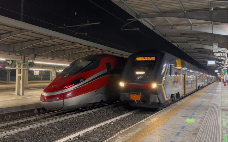 意大利铁路威尼斯-梅斯特雷火车站拍车合集4