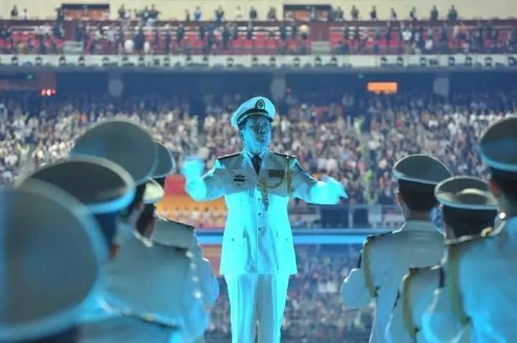 北京奥运会开幕式于海指挥国歌.