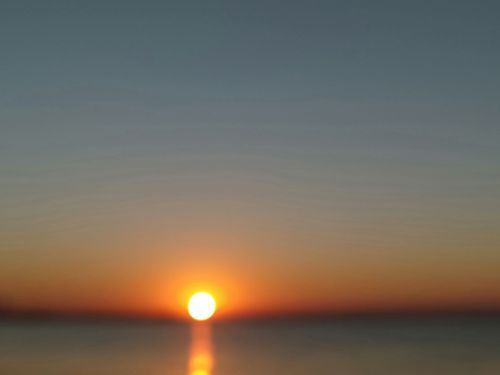 欣赏日出,感受海边文化——培训第四天清晨