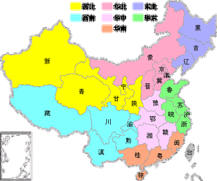 中国34个省级行政区,最全简称和来历
