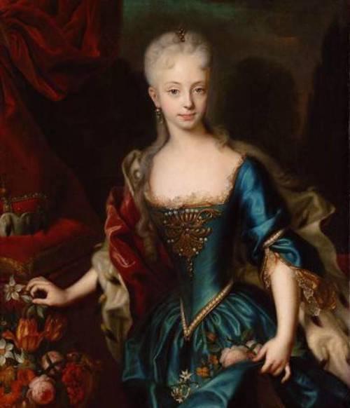 王子是普鲁士国王腓特烈二世,这位公主是奥地利大公玛丽娅·特蕾莎
