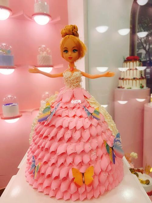 网红蛋糕  #动物奶油蛋糕  #芭比公主  #ins蛋糕  #女孩蛋糕