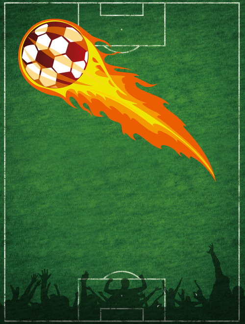 足球运动会海报