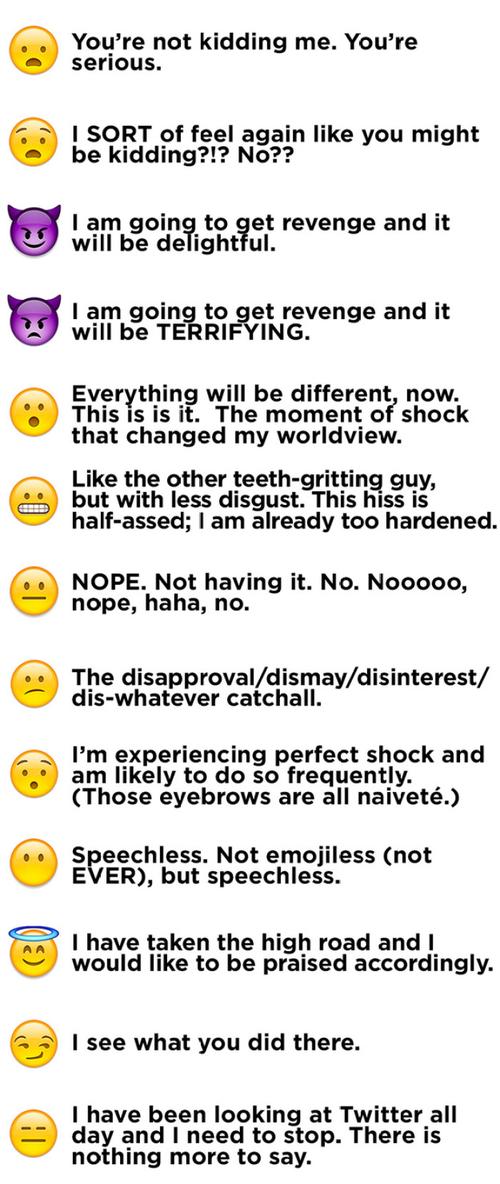 58个emoji表情的定义