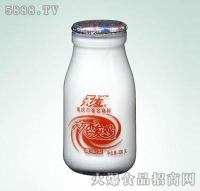 200g调味型酸奶|重庆市天友乳业股份有限公司-火爆食品饮料招商网
