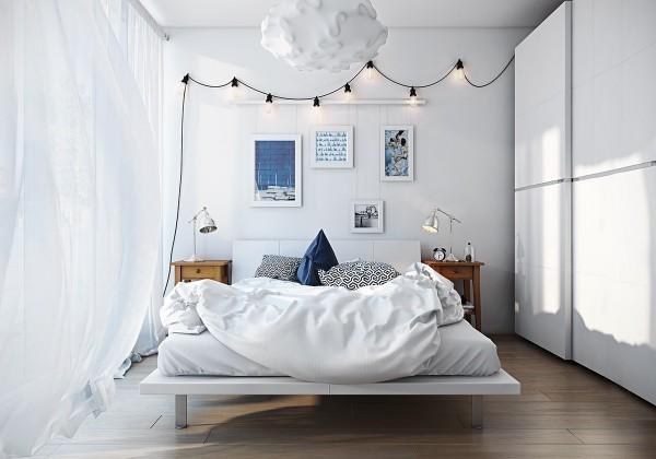 2019北欧风格卧室效果图大全舒适感十足北欧风格卧室