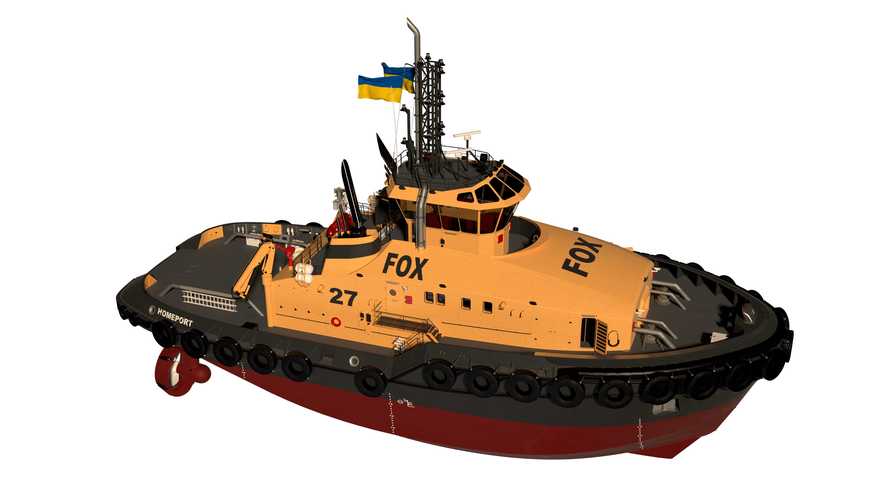 福克斯-双燃料拖船-3d模型