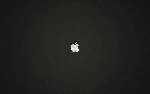 苹果标志简约系统桌面壁纸