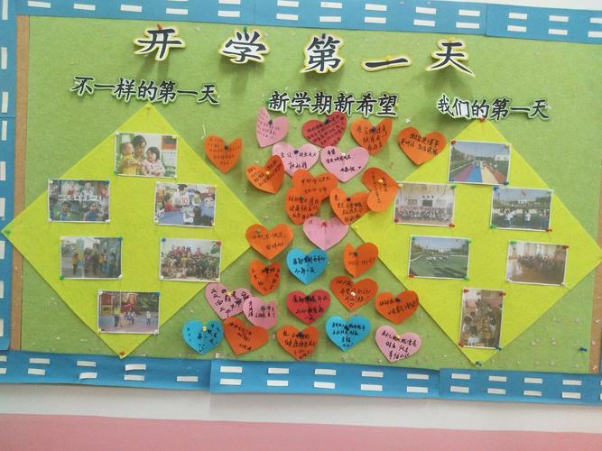 高陵区南郭社区幼儿园9月份主题墙展示