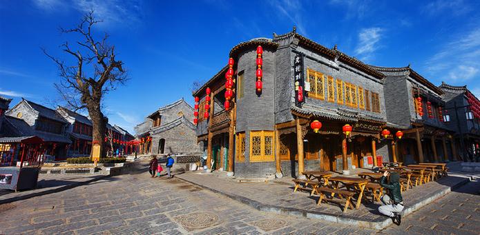 青州古城融山水城一体的明清特色景点