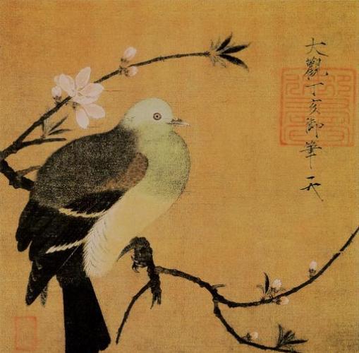 中国传世花鸟画欣赏之二宋徽宗赵佶挚爱的花鸟画