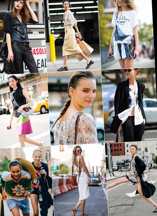 2015春夏纽约时装周模特街拍最后一波_搭配资讯_中国服装网