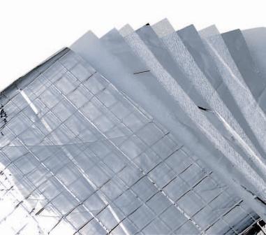 反射式多层铝复合超薄建筑隔热材料