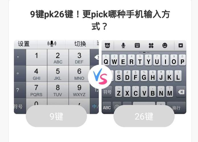【话题互动】9键 pk 26键!你更pⅰck哪种手机输入方式?