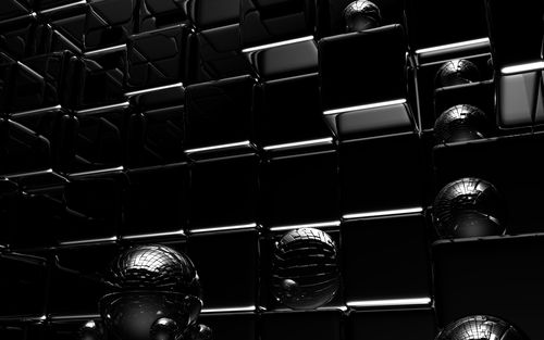 黑色艺术设计立体3d宽屏壁纸 2560x1600(3)