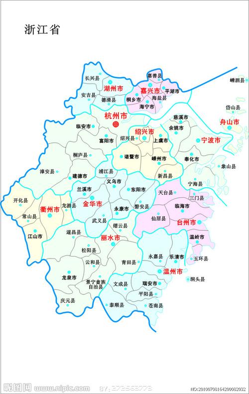 中国沿海县市地图