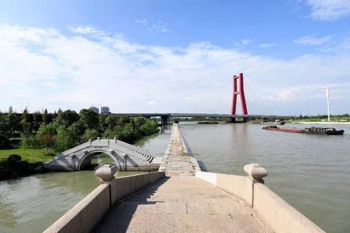 来一起飞看吴江开发区运河文化走廊风采