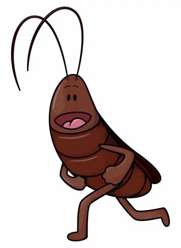 蟑螂头像卡通可爱蟑螂头像