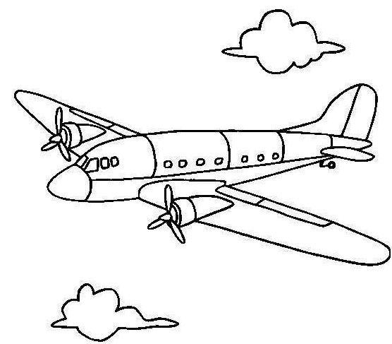 飞机简笔画怎么画简单好看 怎么画飞机简笔画图片大全