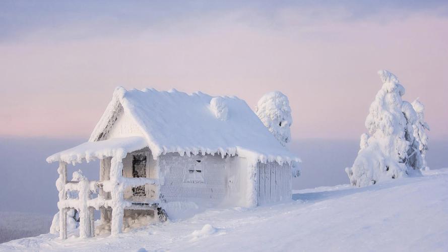 雪景,唯美意境,雪景,唯美,自然风光,电脑壁纸,壁纸浪漫冬日雪景唯美