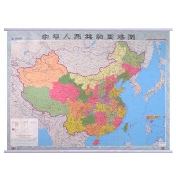2019新版中国地图挂图中华人民共和国地图12米x09米政区比例尺1540万