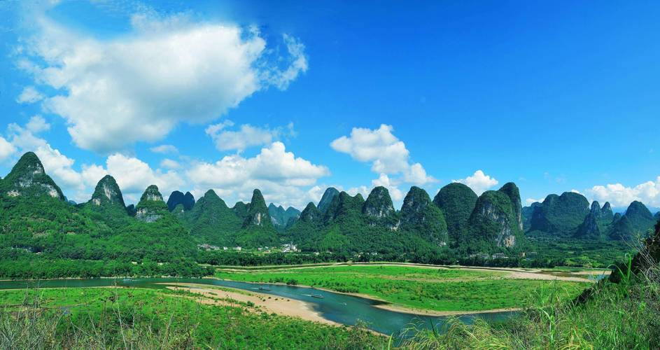来广西旅游,不能错过桂林旅游圈之漓江风景区,你去过几个景点_古镇