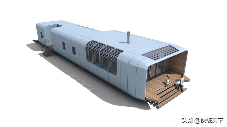 原创俄罗斯北极的太空舱苹果舱装配式建筑一种可持续和低成本住房的