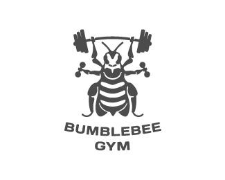 4 bumblebee gym大黄蜂健身房logo欣赏.png