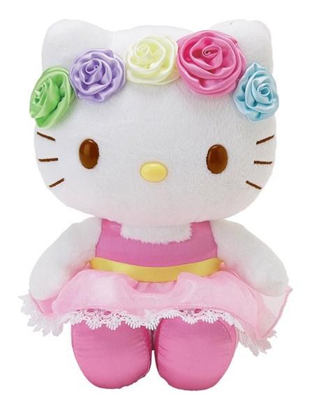 有关以下物品的详细资料: hello kitty large plush soft toy