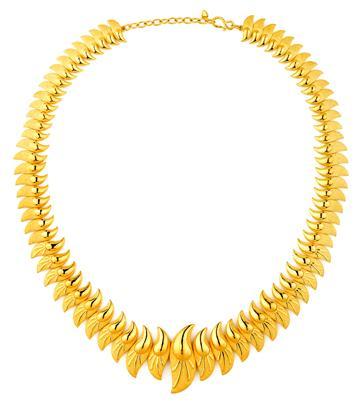 贵金属 >> 黄金项链 黄金首饰一直都是富贵的代名词,黄金的颜色美丽