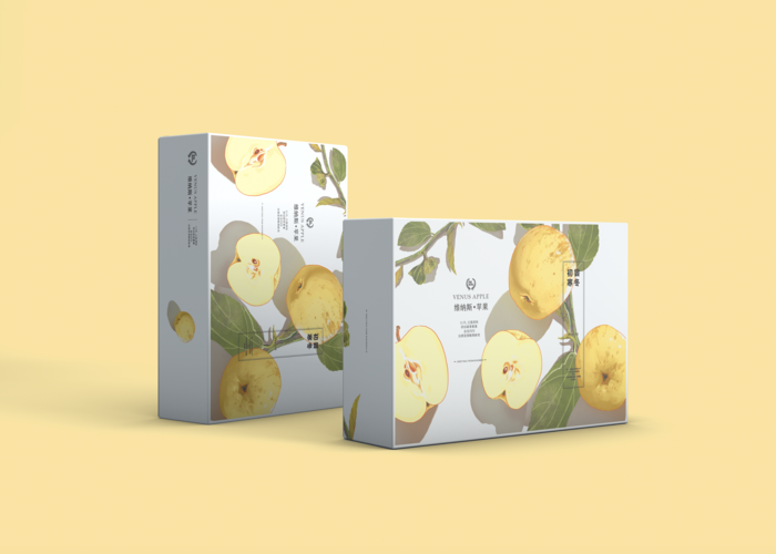 水果包装设计维纳斯苹果包装设计