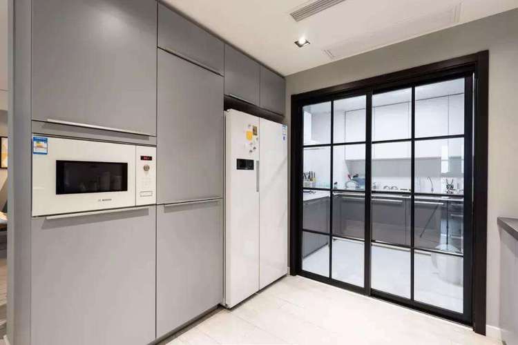 泰安玻璃厨房移门报价_欧式玻璃门-千喜丰尔系统门窗