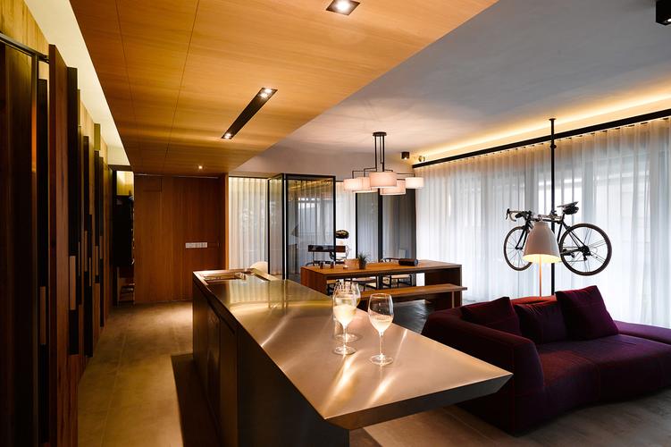 台湾一分三住宅-创研空间-住宅装修案例-筑龙室内设计论坛