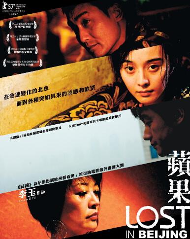 幕后《苹果》片名原为《迷失北京》,但审片委员会认为北京是一个有