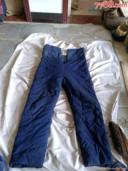 怀旧老蓝布手工棉裤-价格:10元-au26798222-其他服饰 -加价-7788收藏