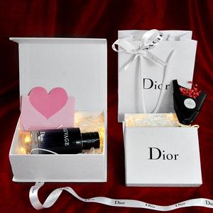专柜dior迪奥999口红唇膏香水礼盒空盒子手提袋礼袋礼品盒包装盒